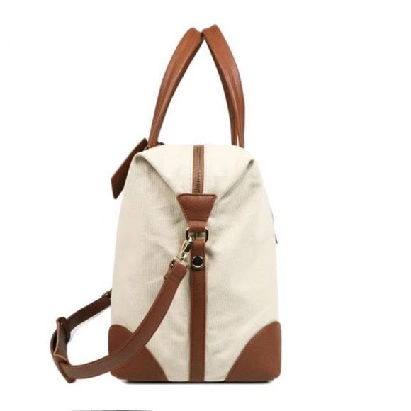 Henny + Lev - THE DUFFLE SET - Rachel Zoe Box of Style, Canvas Weekender & Pouch - Picture 5 of 14